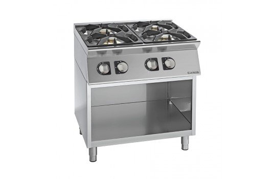 GIORIK - CUCINA 4 FUOCHI GAS SU VANO A GIORNO CG 740 G